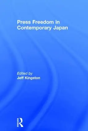 Outlet Press Freedom in Contemporary Japan | 1:a upplagan