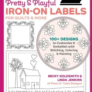 Begränsat erbjudande PrettyPlayful Iron-on Labels for QuiltsMore | 0:e upplagan