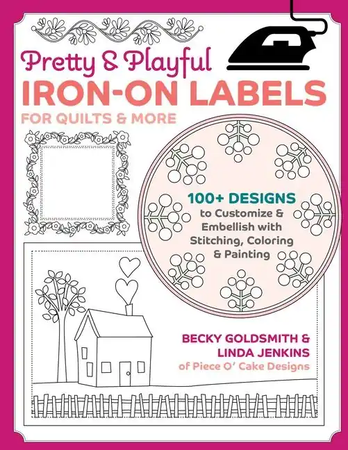 Begränsat erbjudande PrettyPlayful Iron-on Labels for QuiltsMore | 0:e upplagan
