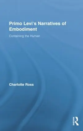 Primo Levi's Narratives of Embodiment | 1:a upplagan Snabb frakt