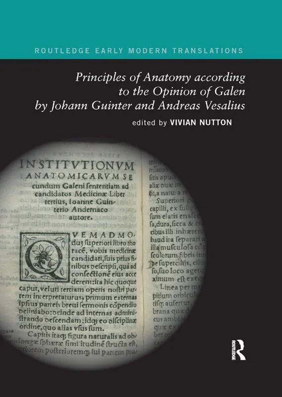 Principles of Anatomy according to the Opinion of Galen by Johann Guinter and Andreas Vesalius | 1:a upplagan Kampanjpris