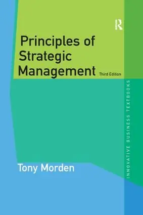 Principles of Strategic Management | 3:e upplagan Endast idag