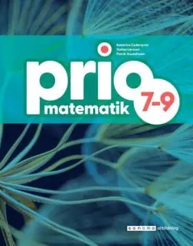 Fri frakt Prio Matematik 7-9 Grundbok | 0:e upplagan