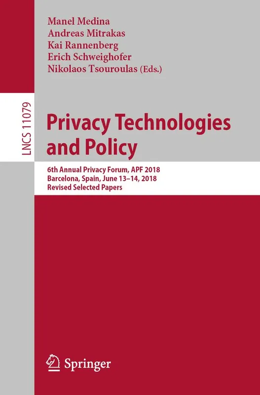 Privacy Technologies and Policy | 1:a upplagan Rea