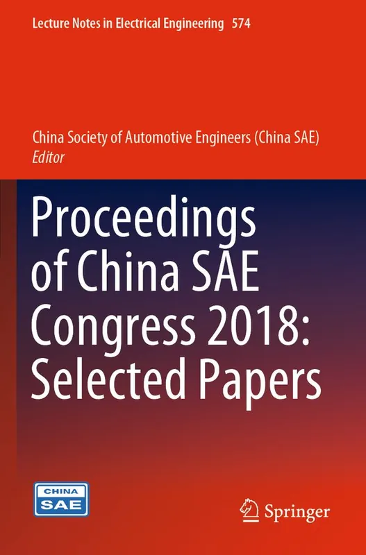 Snabb leverans Proceedings of China SAE Congress 2018: Selected Papers | 1:a upplagan