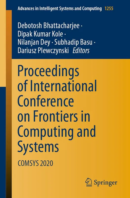 Proceedings of International Conference on Frontiers in Computing and Systems | 1:a upplagan Snabb frakt