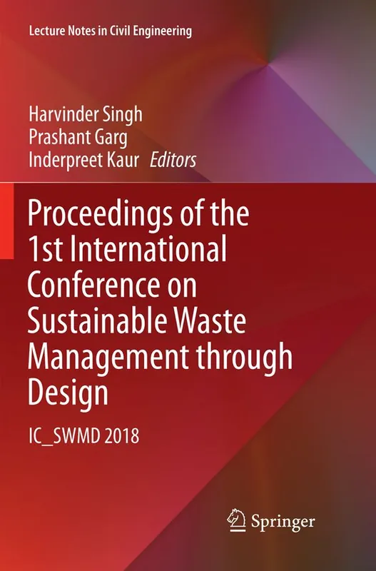 Lågt pris Proceedings of the 1st International Conference on Sustainable Waste Management through Design | 1:a upplagan