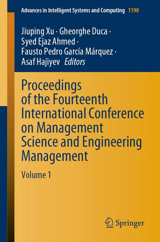 Extra rabatt Proceedings of the Fourteenth International Conference on Management Science and Engineering Management | 1:a upplagan