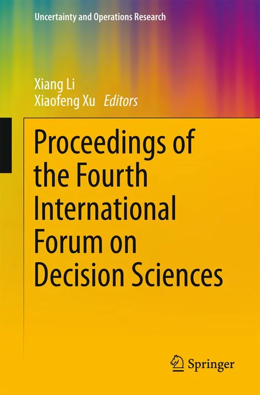 Beställ nu Proceedings of the Fourth International Forum on Decision Sciences | 1:a upplagan