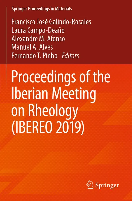 Proceedings of the Iberian Meeting on Rheology (IBEREO 2019) | 1:a upplagan Begränsat erbjudande