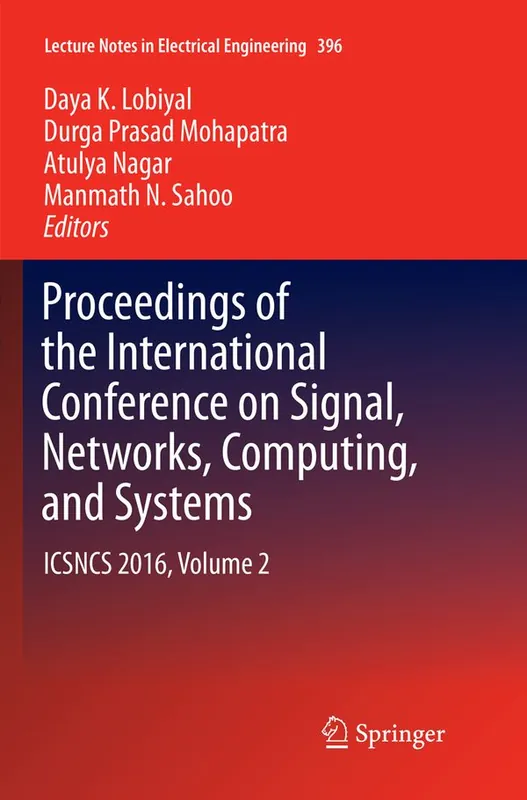 Nyhet Proceedings of the International Conference on Signal, Networks, Computing, and Systems | 1:a upplagan