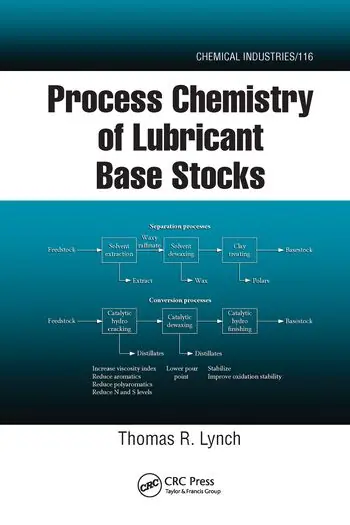 Säker betalning Process Chemistry of Lubricant Base Stocks | 1:a upplagan