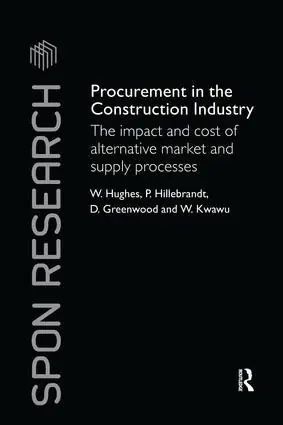Procurement in the Construction Industry | 1:a upplagan Fri frakt
