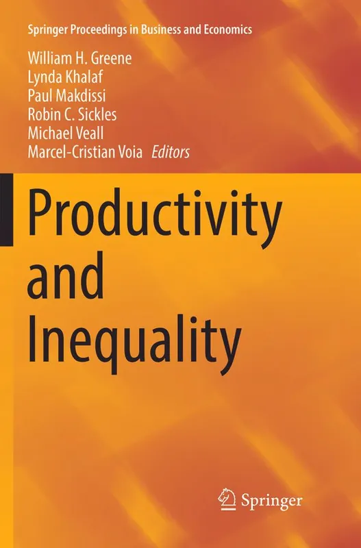 Extra rabatt Productivity and Inequality | 1:a upplagan