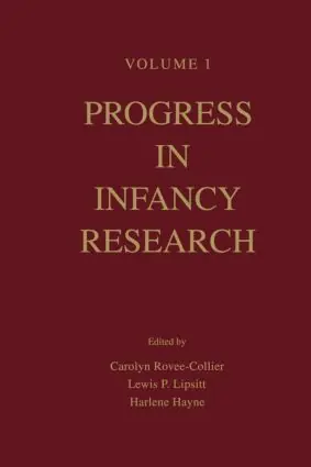 Populärt val Progress in infancy Research | 1:a upplagan