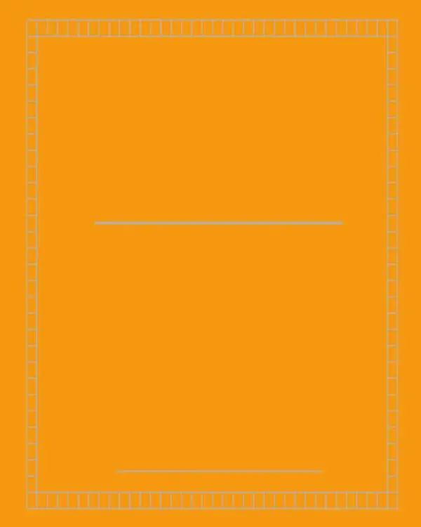 risnedsättning Projektbok Orange Rutad | 2:a upplagan
