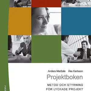 Beställ nu Projektboken : metod och styrning för lyckade projekt | 3:e upplagan