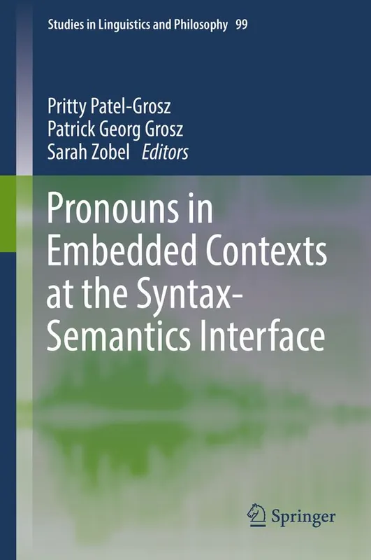 Fynd Pronouns in Embedded Contexts at the Syntax-Semantics Interface | 1:a upplagan