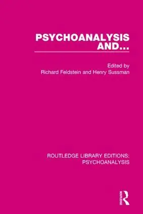 Sänkt pris Psychoanalysis and ... | 1:a upplagan