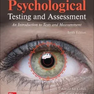 Sista chansen Psychological Testing and Assessment ISE | 10:e upplagan