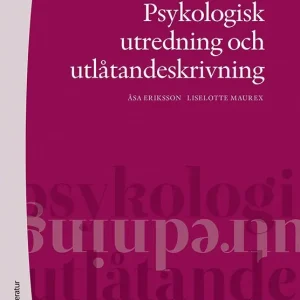 Bästa pris Psykologisk utredning och utlåtandeskrivning | 1:a upplagan