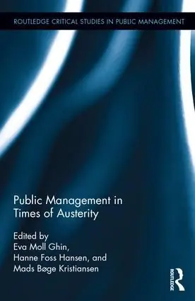Public Management in Times of Austerity | 1:a upplagan Lågt pris