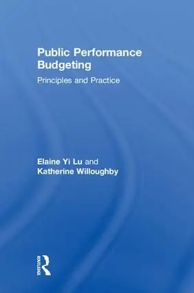 Nyhet Public Performance Budgeting | 1:a upplagan