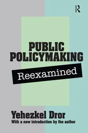 Public Policy Making Reexamined | 1:a upplagan Reapris