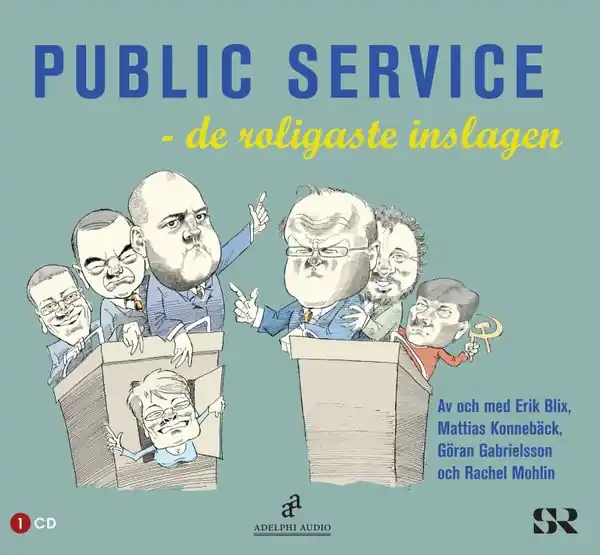Lägg i varukorgen Public Service : de roligaste inslagen | 1:a upplagan