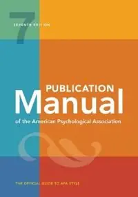 Rea Publication Manual (OFFICIAL) 7th Edition of the American Psychological Association | 7:e upplagan