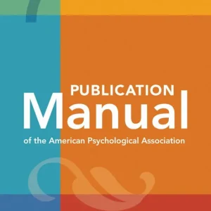 Publication Manual (OFFICIAL) 7th Edition of the American Psychological Association | 7:e upplagan I lager