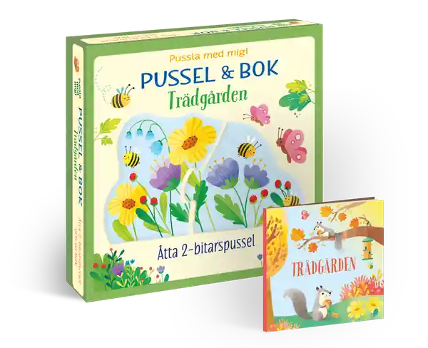 Pussel & bok: Trädgården | 1:a upplagan Utförsäljning