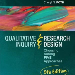 Qualitative Inquiry and Research Design - International Student Edition | 5:e upplagan Endast denna vecka